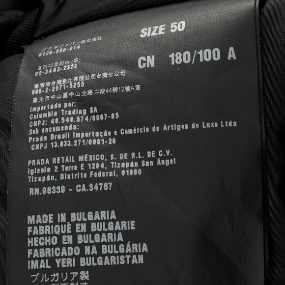 Prada Gore-Tex Black & Grey Down-Filled Winter Jacket - Picture 13 of 16